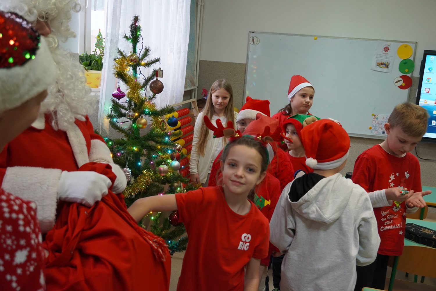 Wizyta Świętego Mikołaja