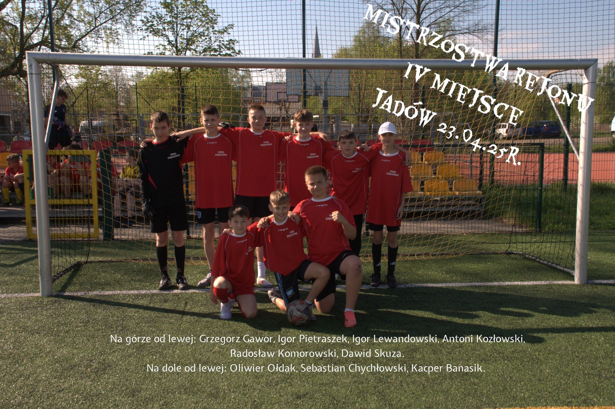 MISTRZOSTWA REJONU W PIŁCE NOŻNEJ CHŁOPCÓW