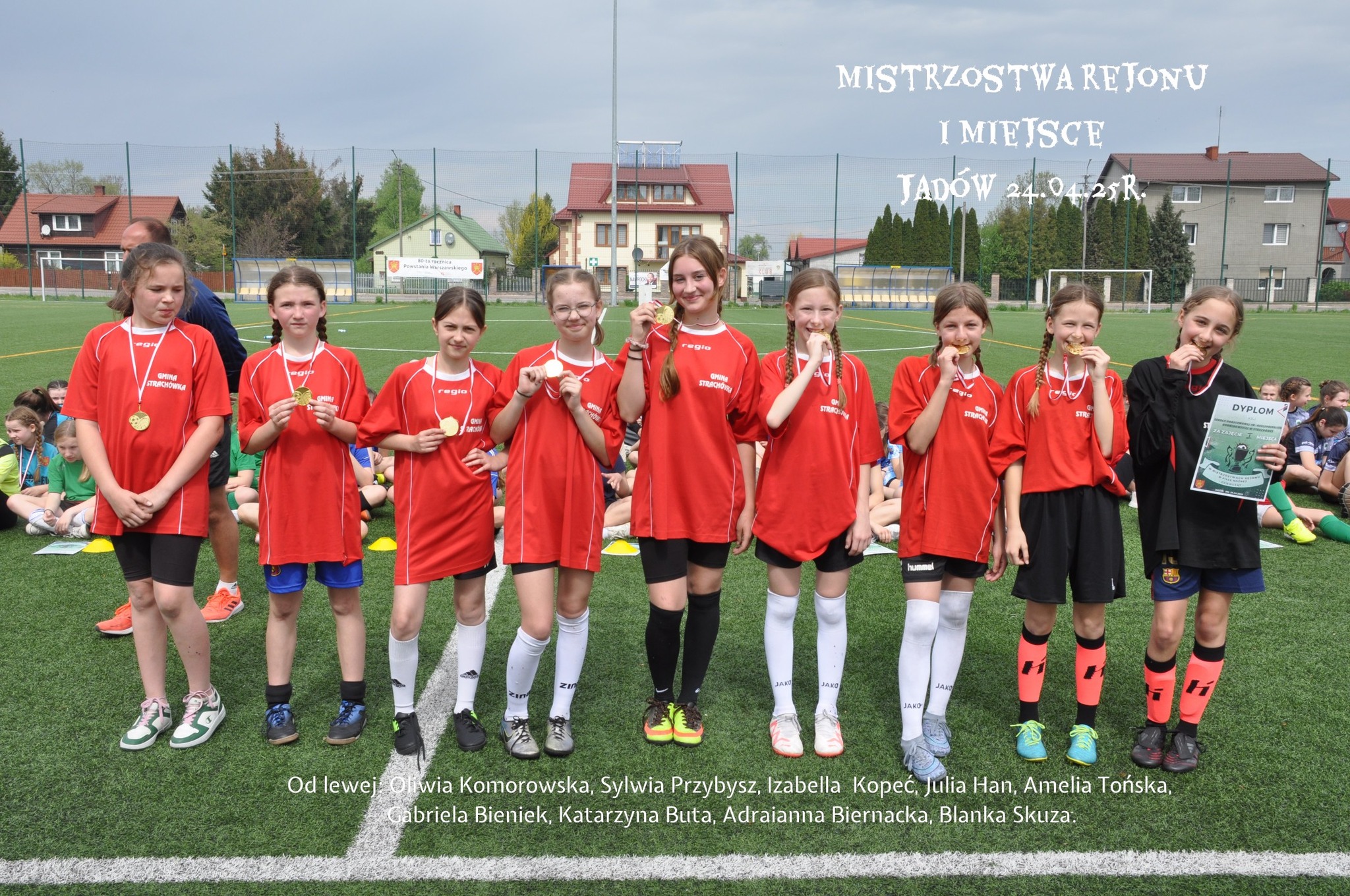 MISTRZOSTWA REJONU W PIŁCE NOŻNEJ DZIEWCZĄT